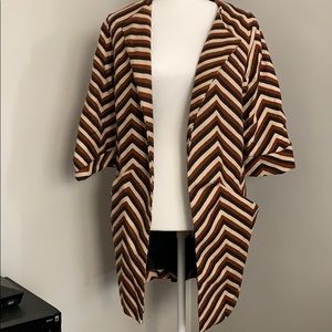 Anthropologie Eva Franco chevron jacket xs/s
